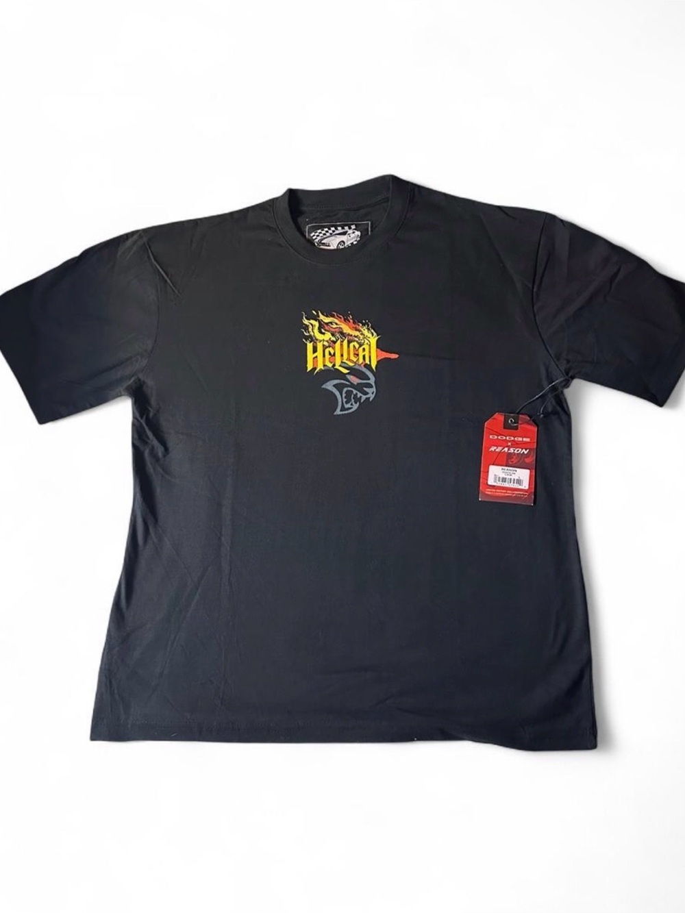 NWT. Dodge x Reason Limited Edition Collaboration graphic t-shirt size large.